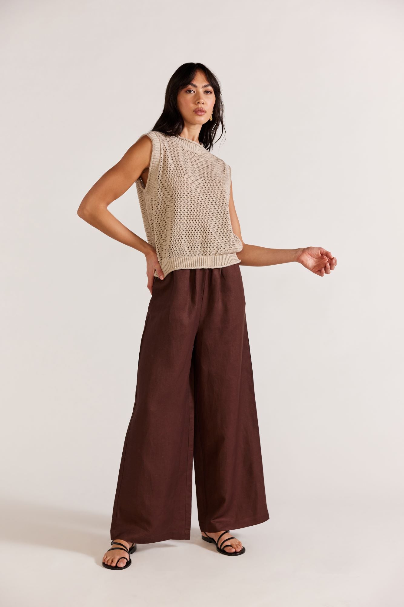 Haven Relaxed Pants | Chocolate