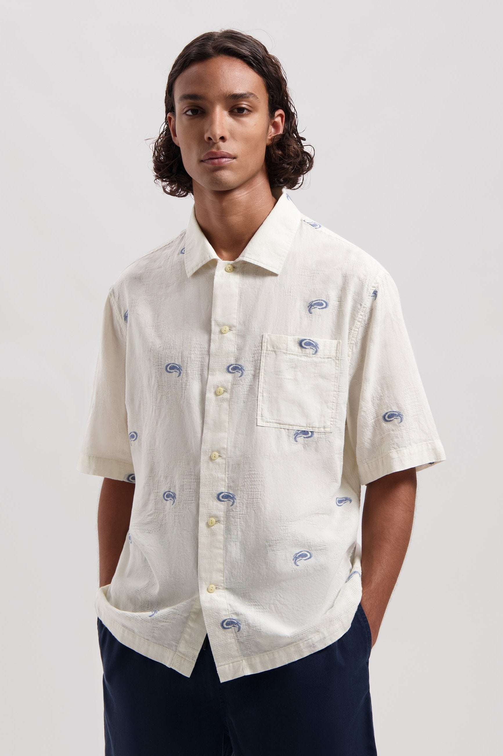 Saul Jaquard Shirt | Off White