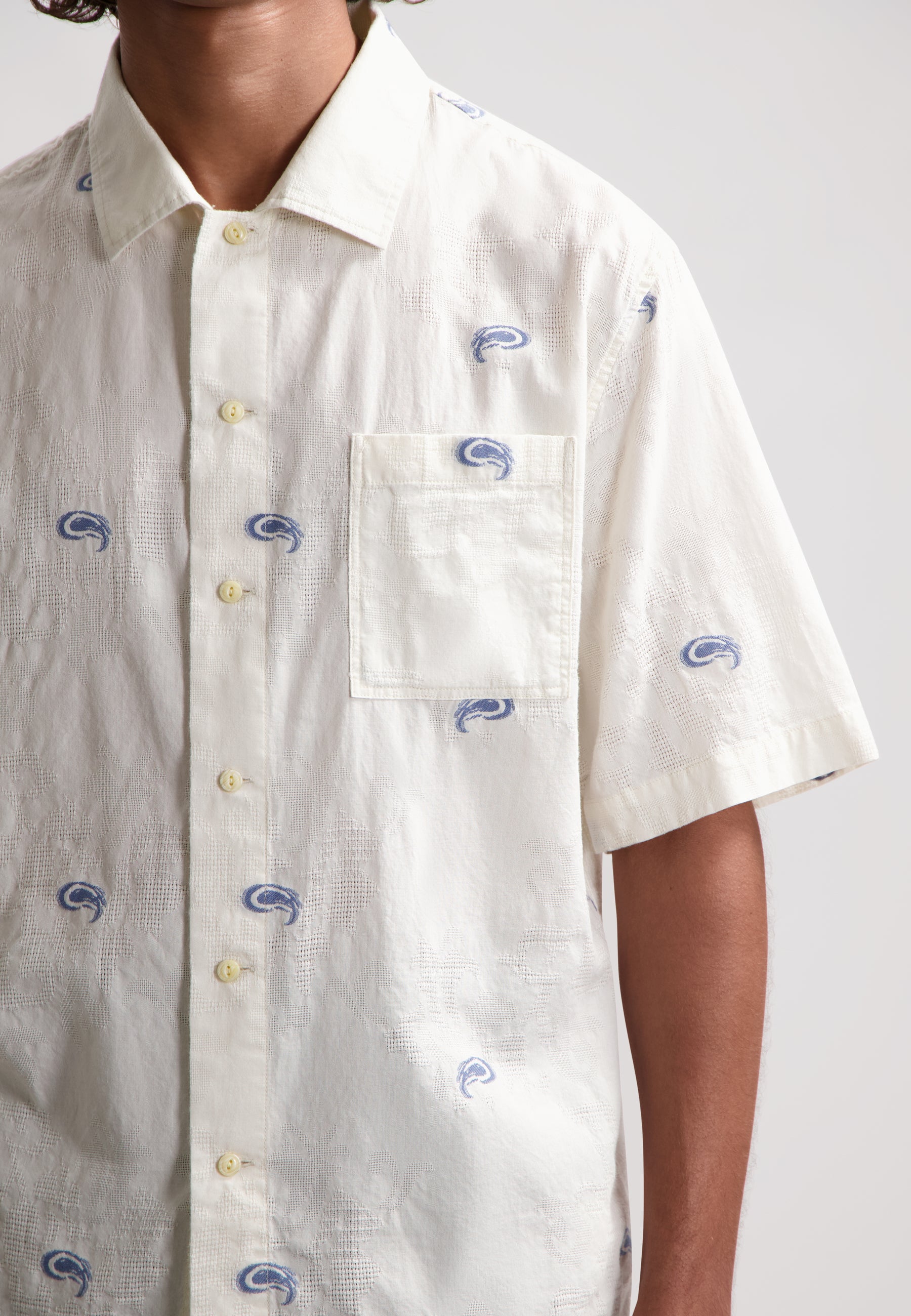 Saul Jaquard Shirt | Off White