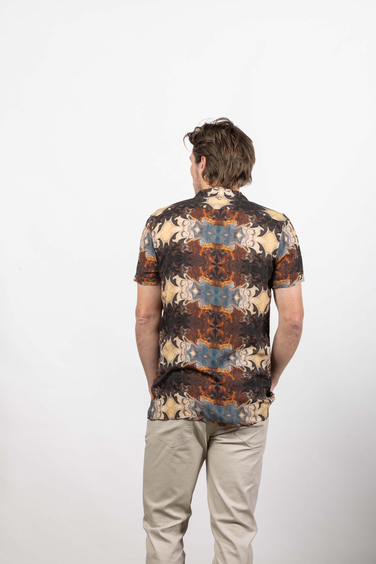 Dale Short Sleeve Shirt | Stormy Seas