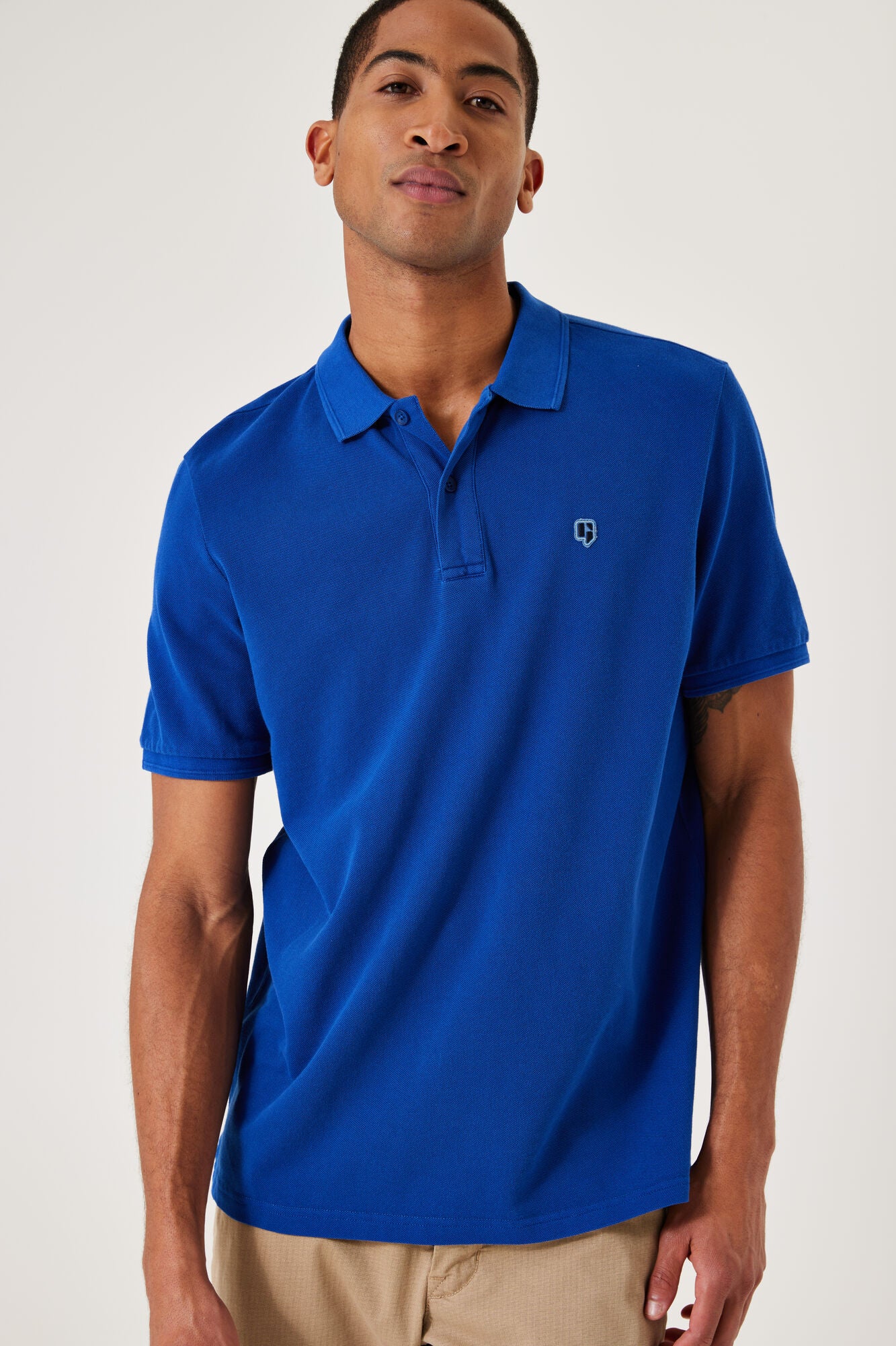 Mens S/S Polo | Vibrant Blue