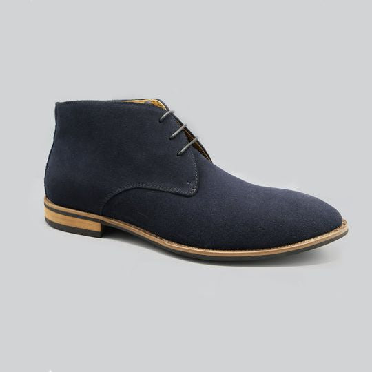 Finn Suede Boot | Navy