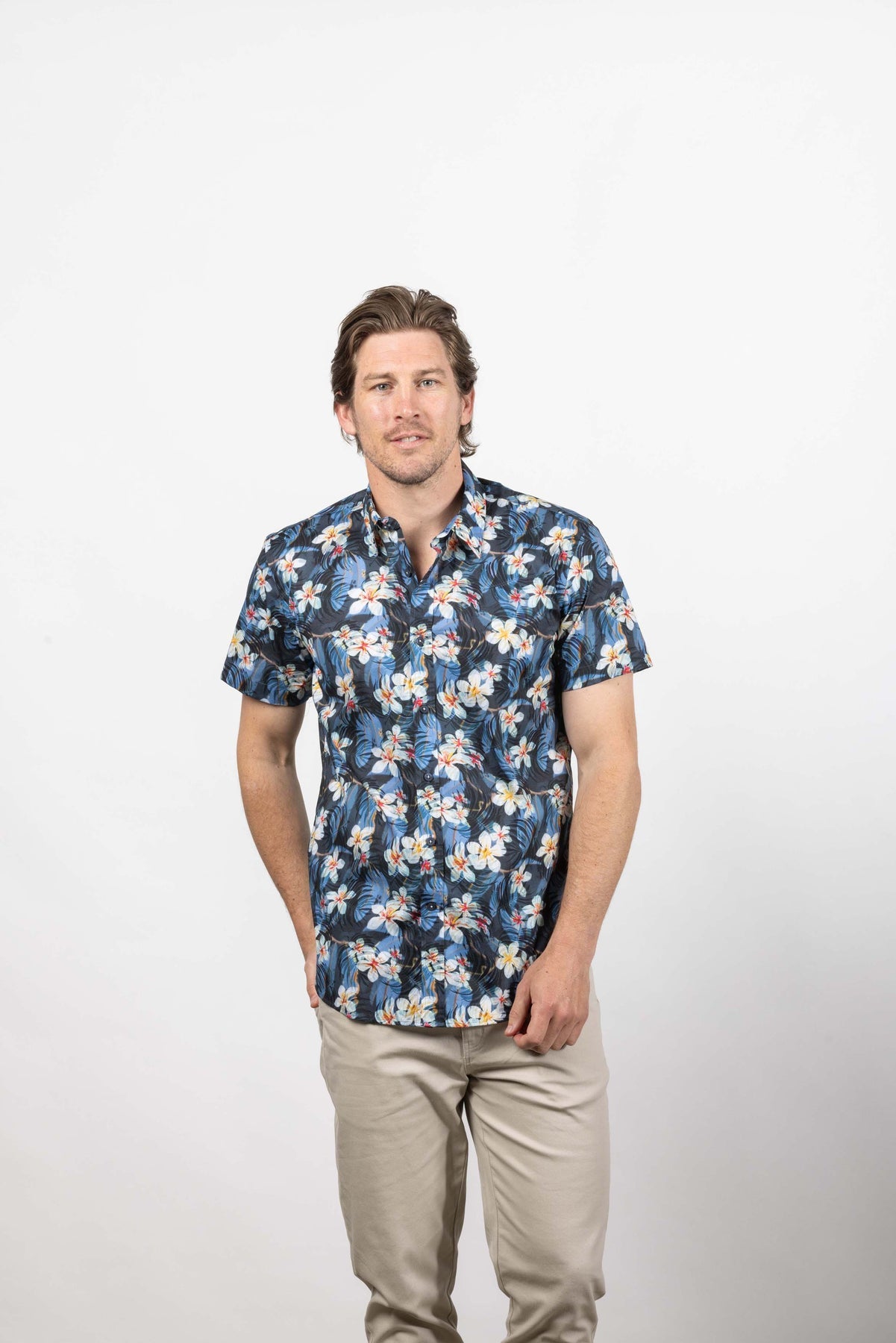 Brody Short Sleeve Shirt | Bluebird