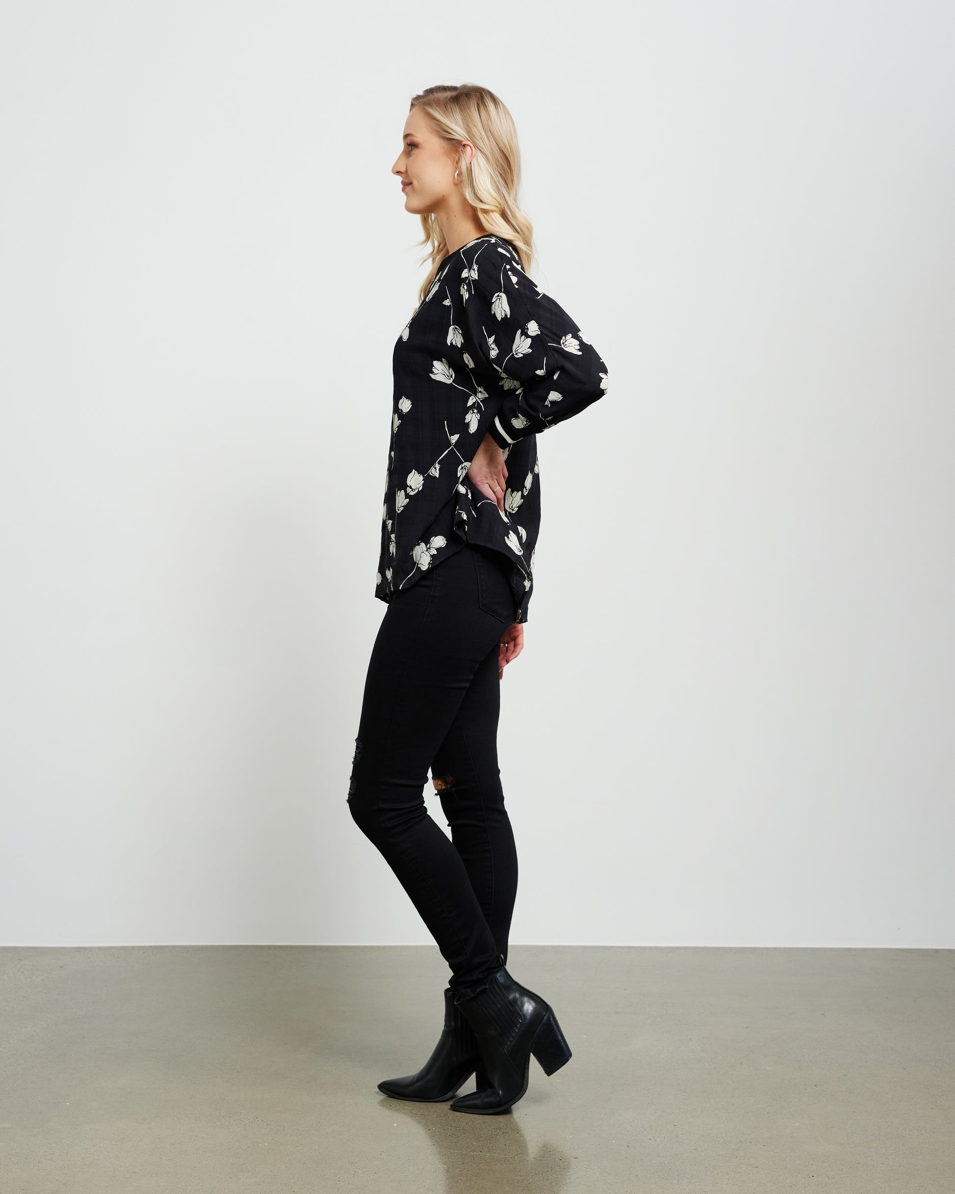 Willow Top | Palermo Print