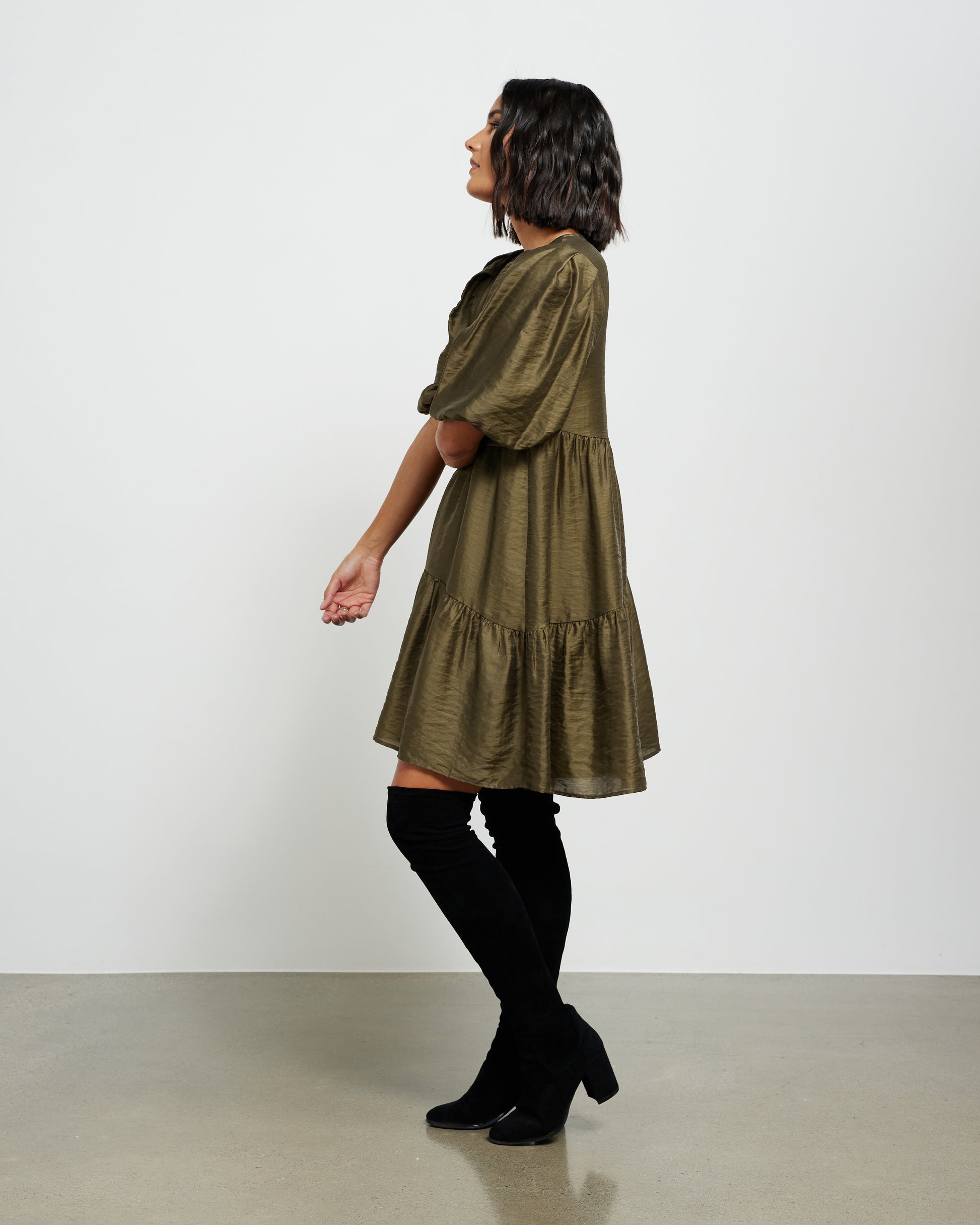 Becks Dress | Olive