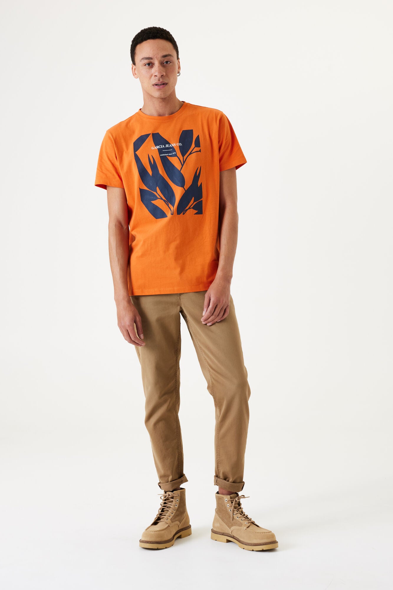 Mens T-Shirt | Sunset Orange