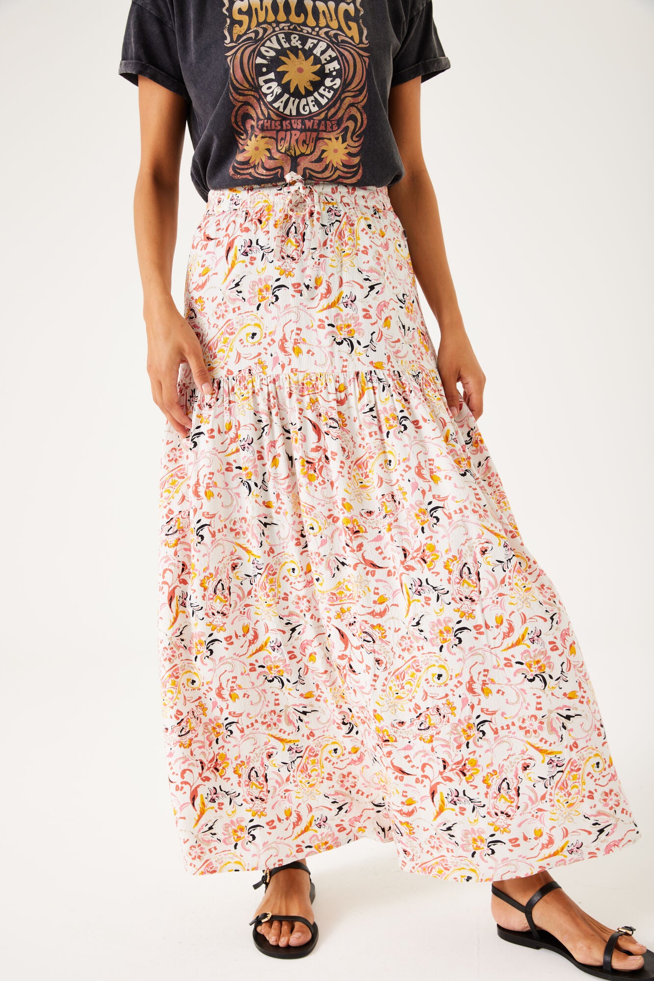 Ladies Maxi Skirt | Soft Kit Floral