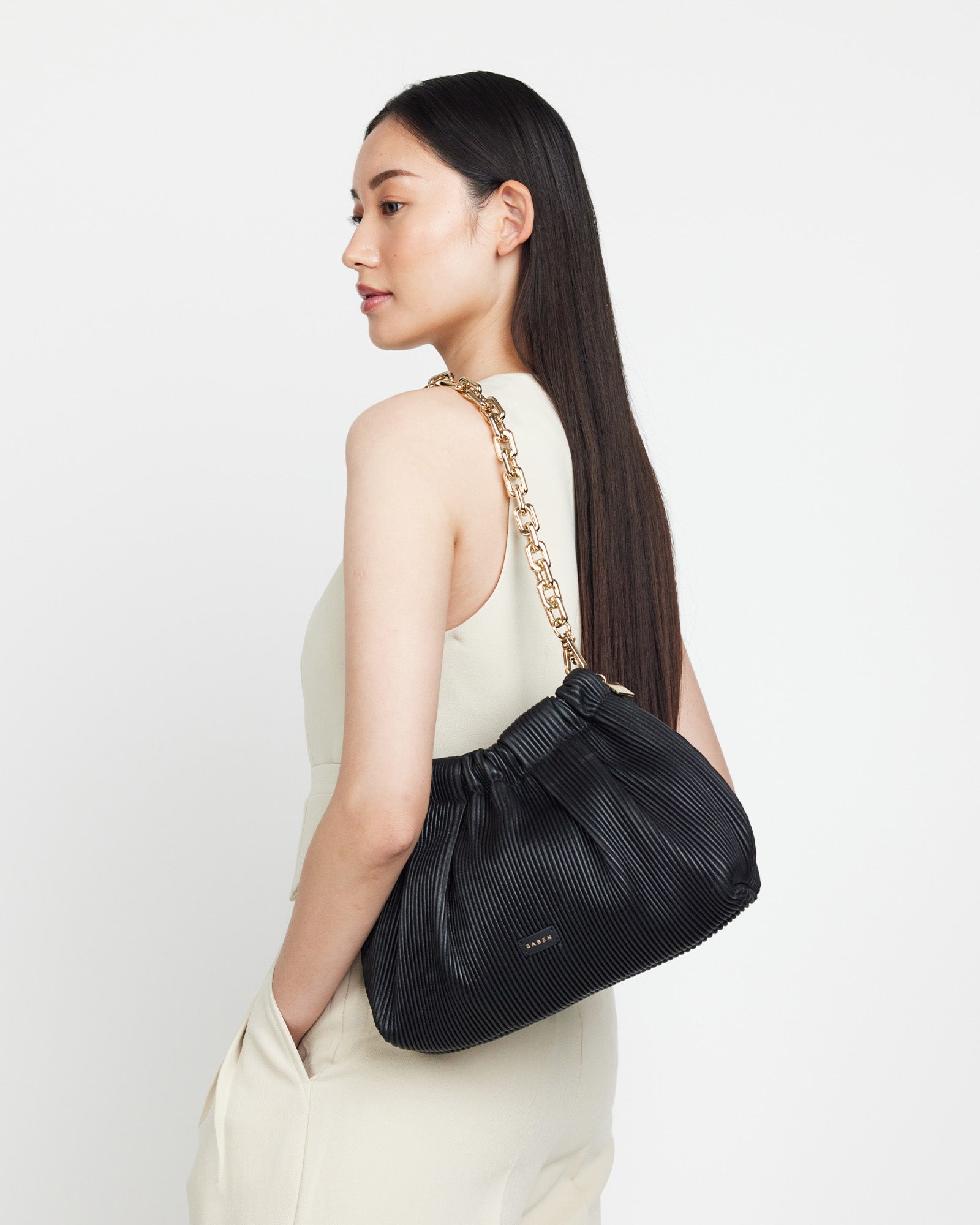 Alya Shoulder Bag | Licoirice