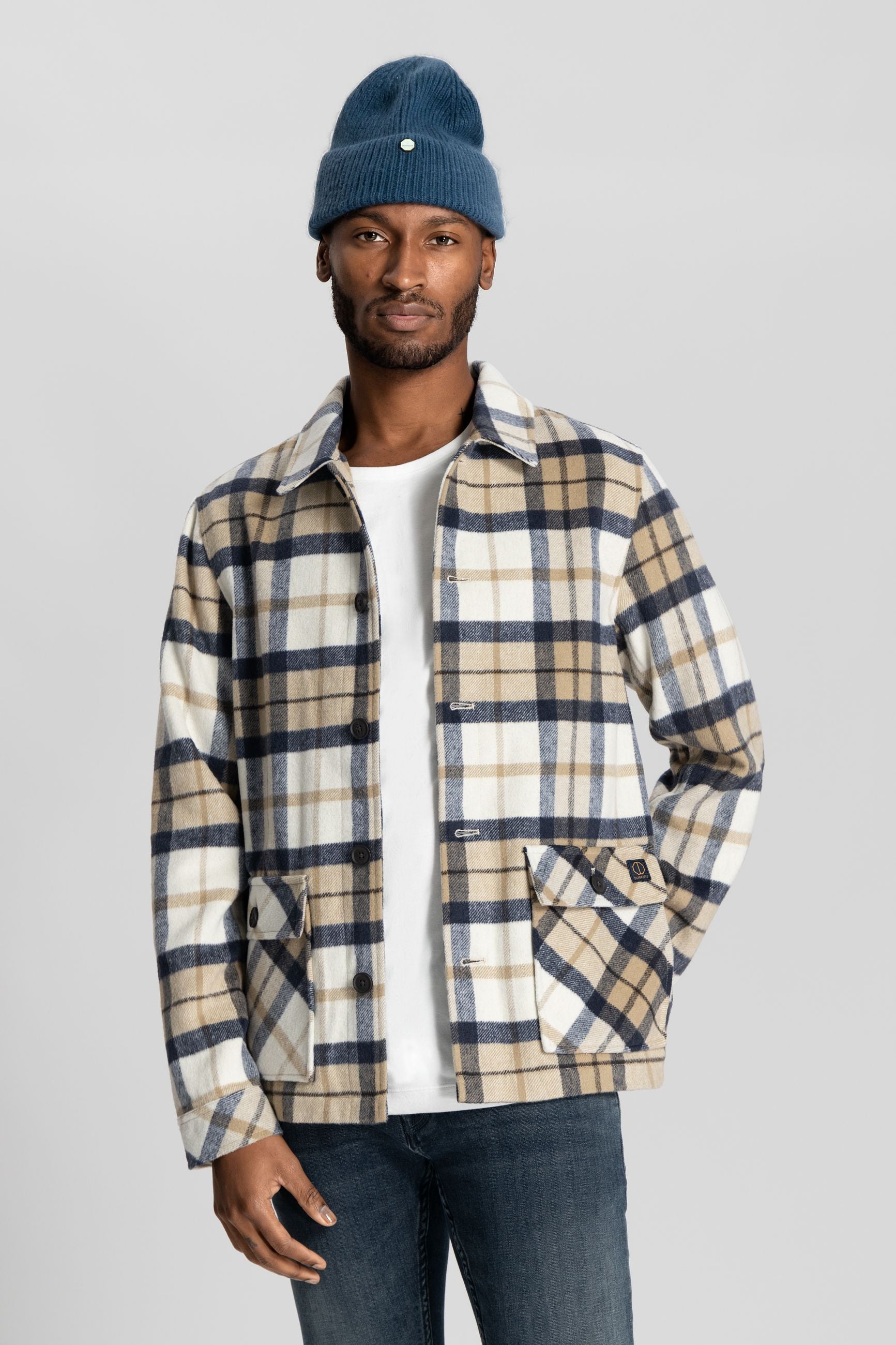 Key Check Jacket | Oak