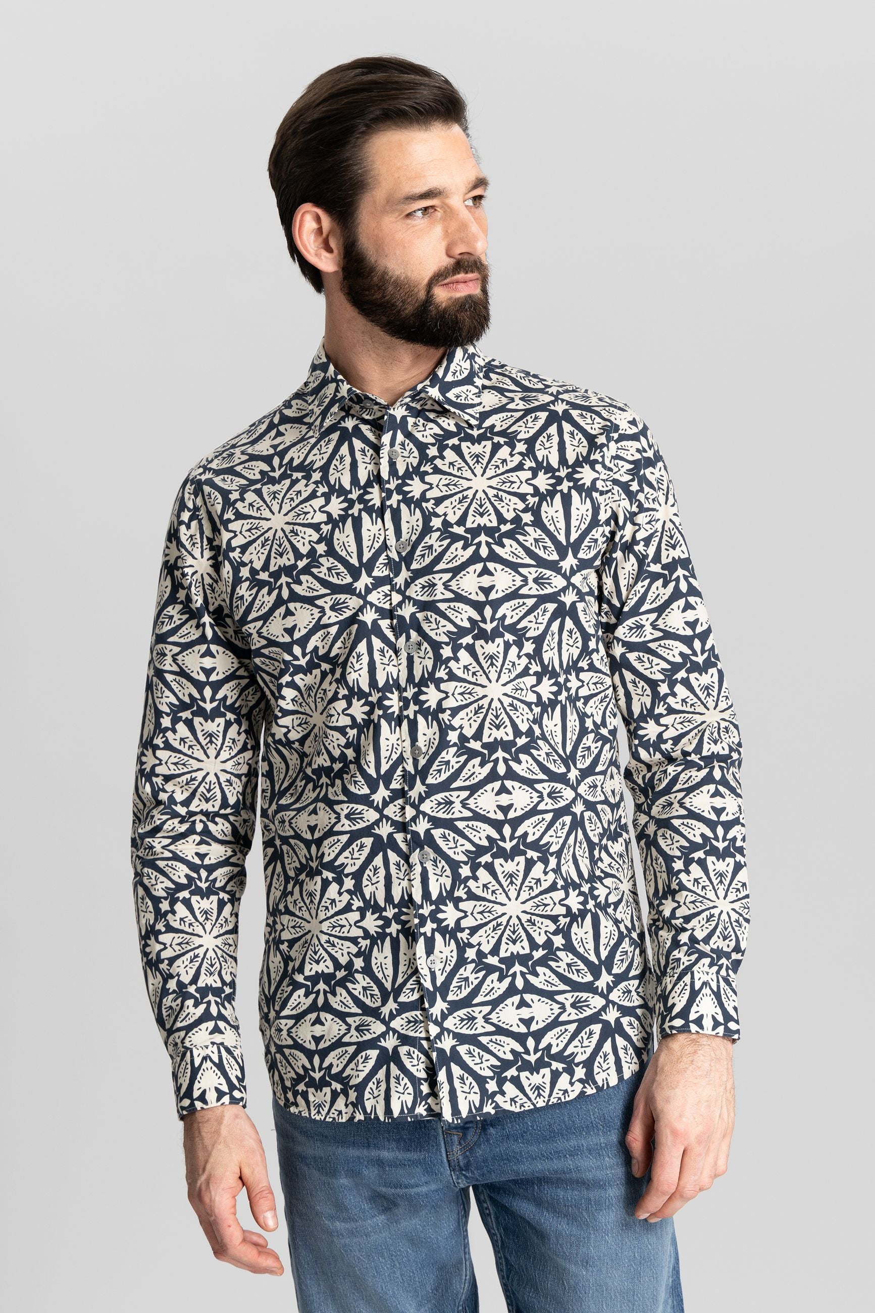 Tallak Shirt | Blue Nights