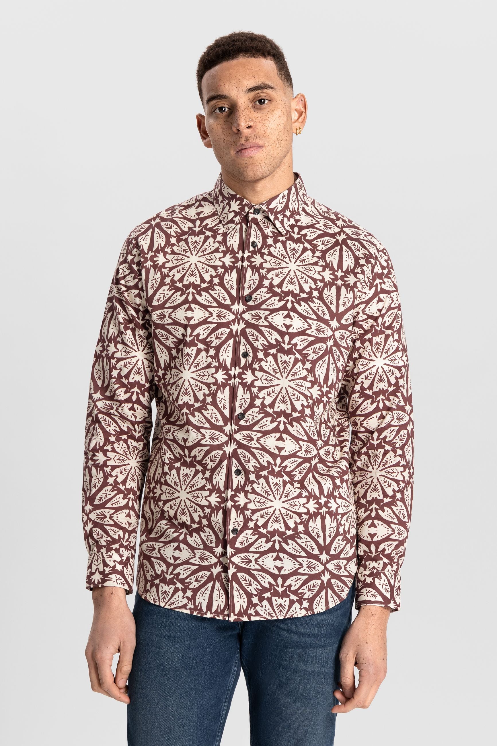 Tallak Shirt | Russet Brown