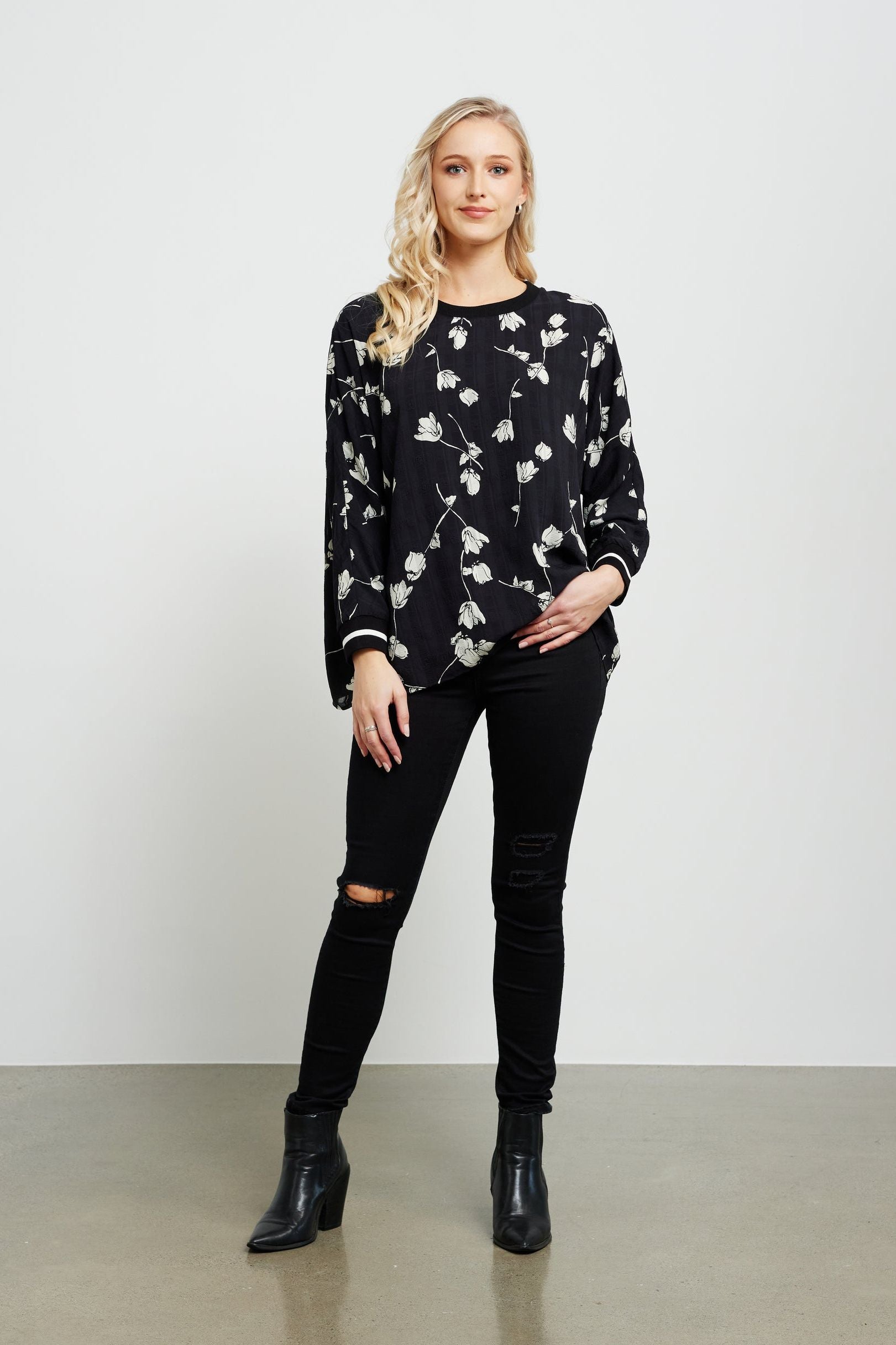 Willow Top | Palermo Print