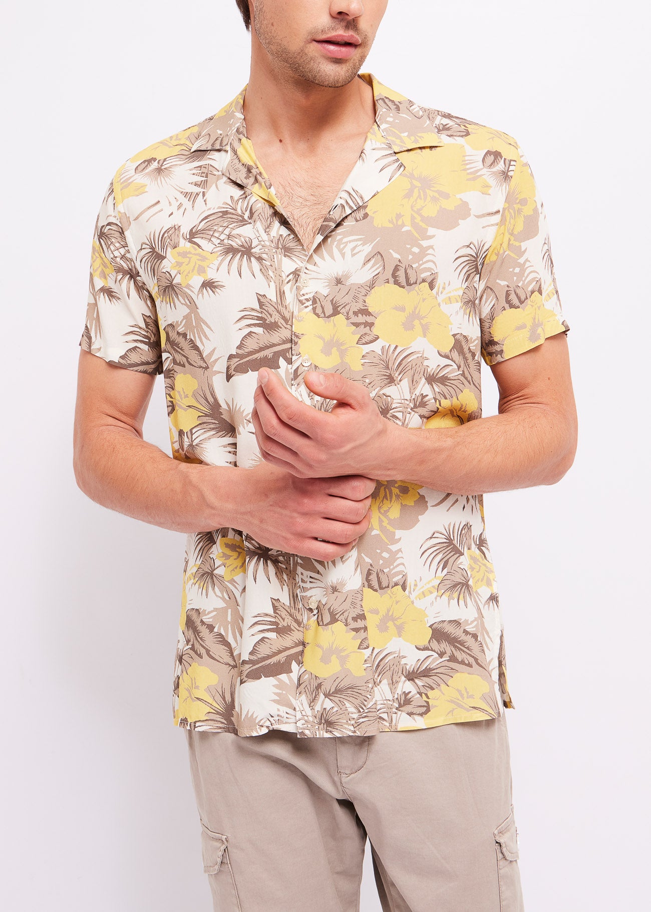 Camicia Bowling Manica Corta Shirt
