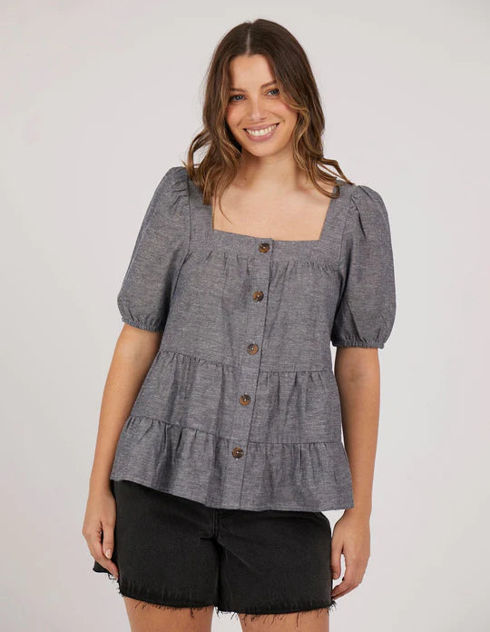 Aster Top - Blue