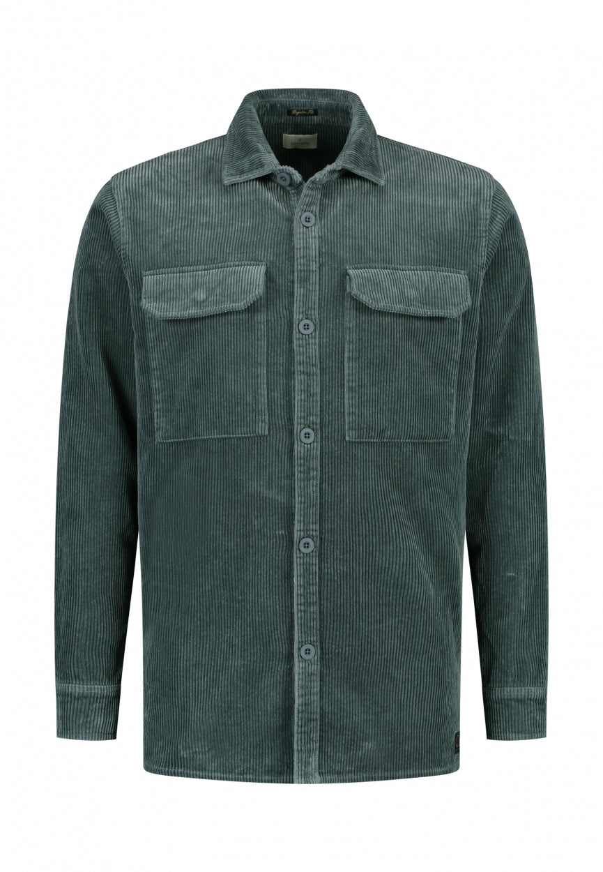 Worker Shirt Wide Ribcord - Stormy Weather