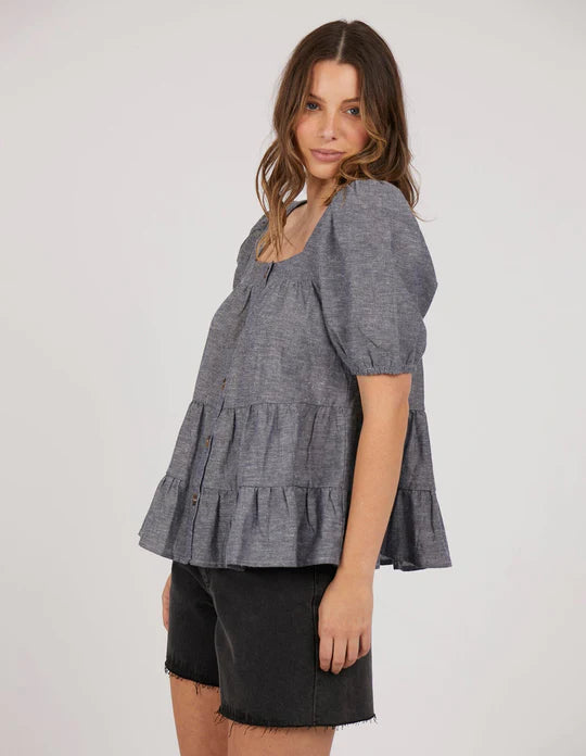 Aster Top - Blue
