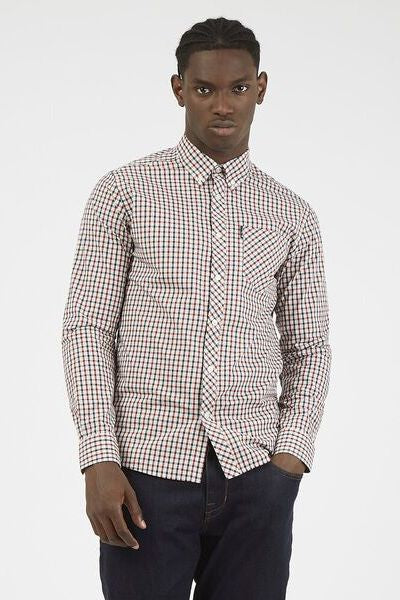 Ben Sherman Signature House Check Shirt - Red