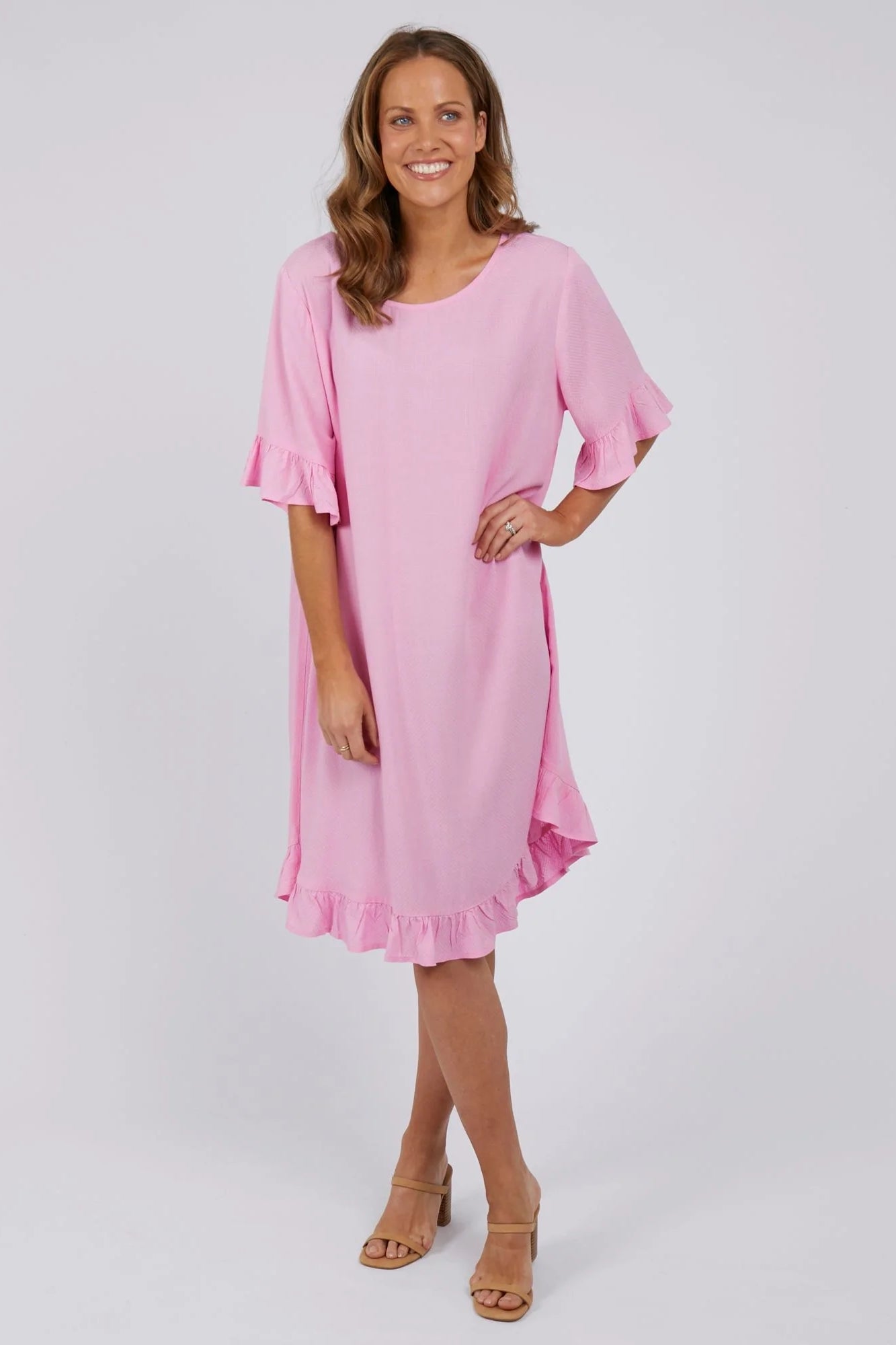 Elm Kiara Dress - Sherbet Pink